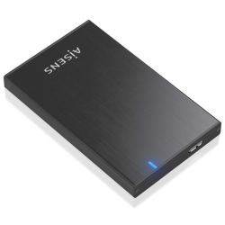 CARCASA HDD AISENS ASE 2527B 25 NEGRA