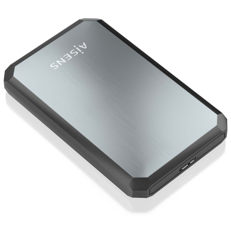CAJA EXTERNA AISENS 25 95MM SATA A USB 30 USB31 GEN1 NEGRA GRIS