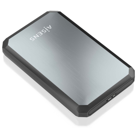 CAJA EXTERNA AISENS 25 95MM SATA A USB 30 USB31 GEN1 NEGRA GRIS