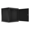 ARMARIO LANBERG MURAL RACK 19 12U 600X600 FLAT PACK AUTOENSA NEGRO PTA METALICA