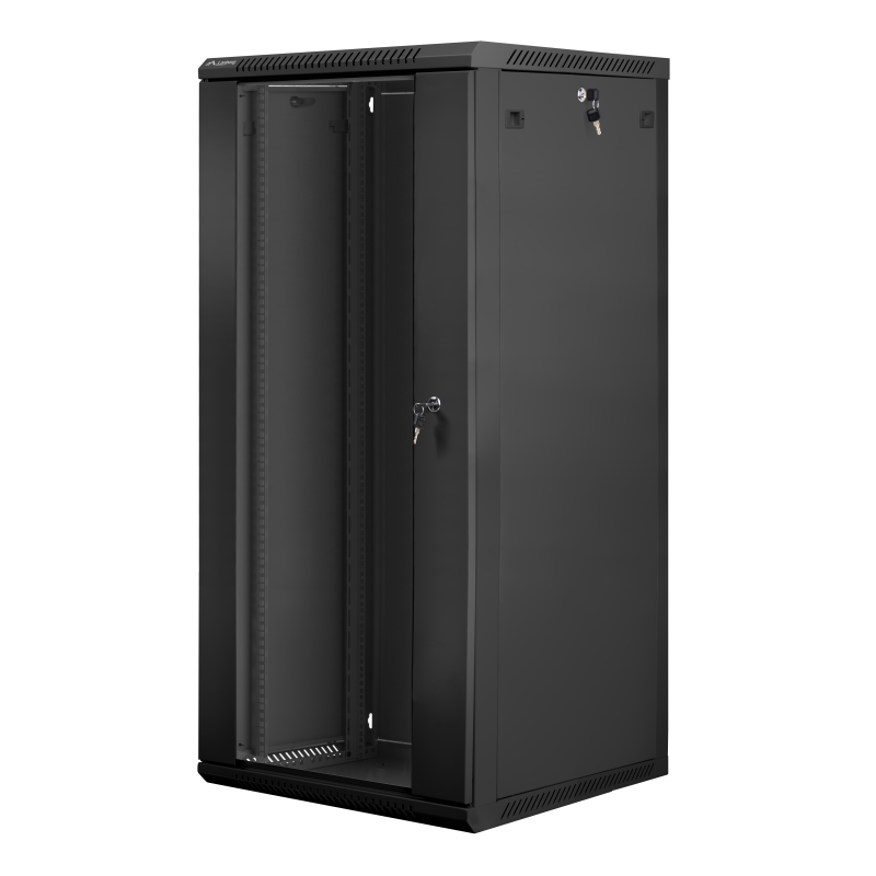 ARMARIO LANBERG MURAL RACK 19 27U 600X600 FLAT PACK V2 NEGRO