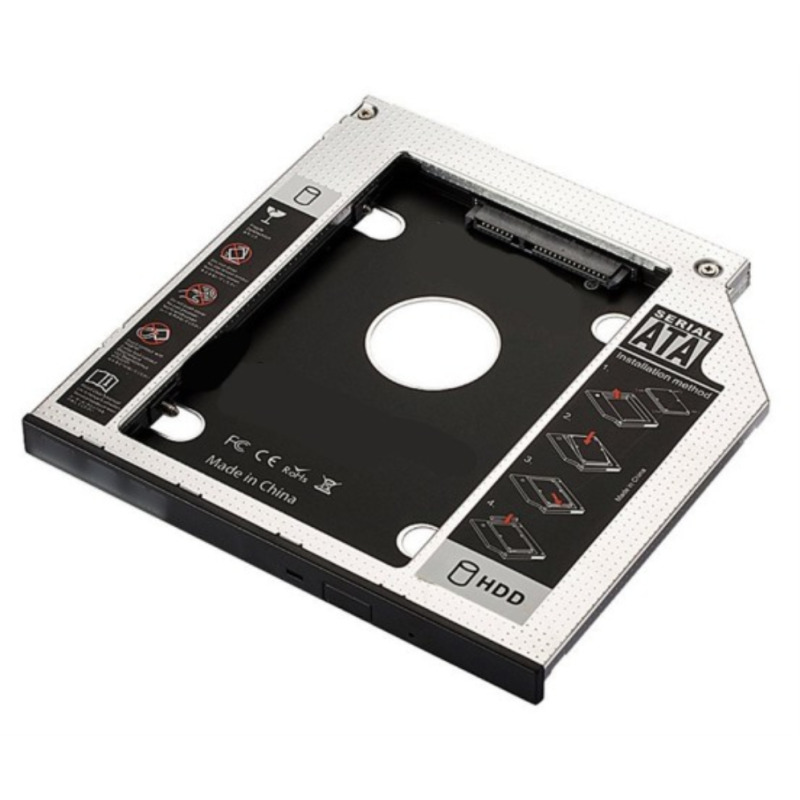 MARCO DE INSTALACION EWENT PARA SSD HDD SATA III 95 MM DE ALTURA