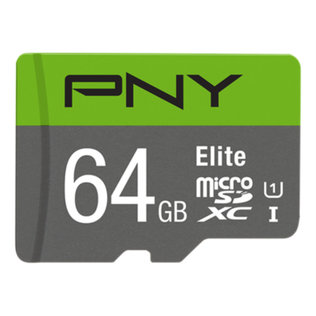 MICRO SD PNY 64GB ELITE UHS I C10 R100