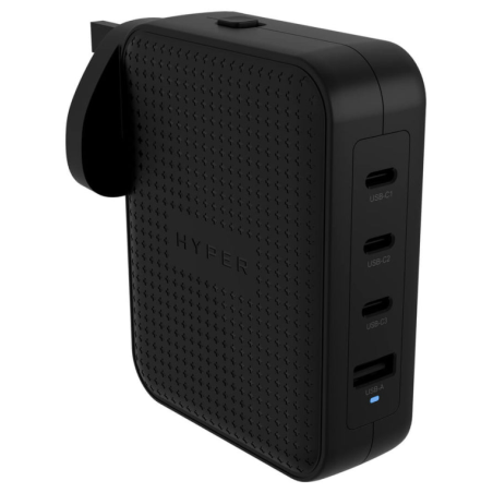 HYPERAR HYPERJUICEAR 145W GAN CHARGER BLACK