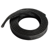 ORGANIZADOR CABLES AISENS POLIESTER 20MM NEGRO 1mt