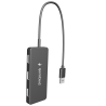 HUB USB GEMBIRD 20 4 PUERTOS NEGRO