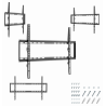 SOPORTE DE PARED GEMBIRD PARA TV FIJO 37 70 35 KG