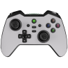 GAMEPAD GENESIS MANGAN 400 WIRELESS FOR PC SWITCH MOBILE BLANCO