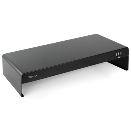 SOPORTE ELEVADOR TOOQ MONITOR PORTATIL CON 3 PUERTOS USB