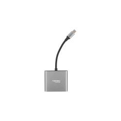 ADAPTADOR NATEC MULTIPUERTO USB C A USB 30 HDMI 4K