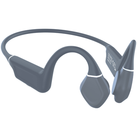 LEOTEC EARPHONES CONDUCCION OSEA KURI GRIS BATERIA 180MAH IPX5 LLAMADAS