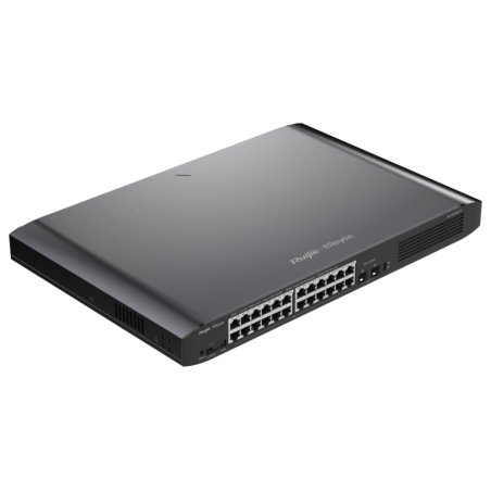 SWITCH RUIJIE REYEE RG ES226GC P GIGALAN 24p SFP 2p POE 370w