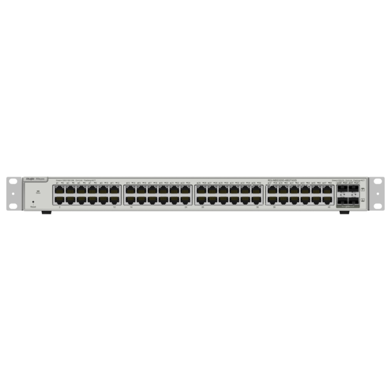 SWITCH RUIJIE REYEE RG NBS3200 48GT4XS GIGALAN 48p SFP 4p L2 GESTIONABLE