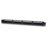 PANEL DE CONEXIONES WP CAT 6 UTP 24 PUERTOS RJ45 1U