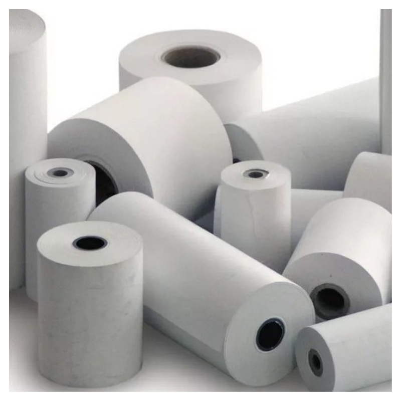 ROLLO PAPEL TERMICO 80MM X 80M SIN BPA CAJA 48 UND