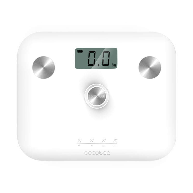 BASCULA DE BANO CECOTEC ECOPOWER 10100 FULL HEALTHY WHITE