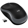 RATON LOGITECH M185 NEGRO GRIS RF INALAMBRICO PILAS