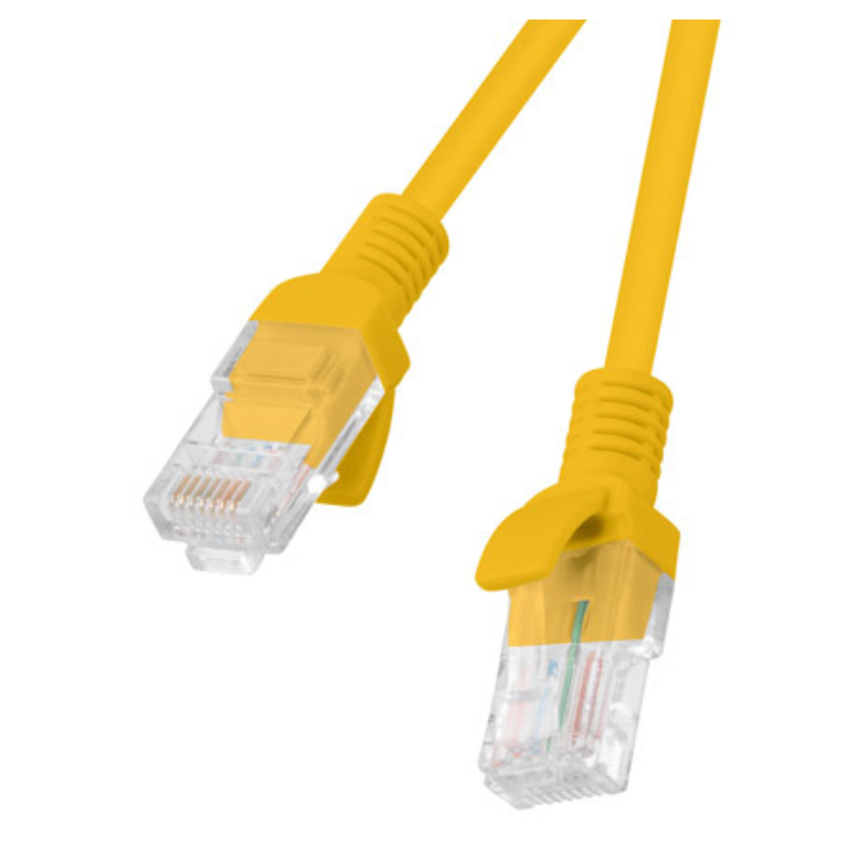 CABLE RED LANBERG LATIGUILLO CAT6 UTP 2M NARANJA FLUKE PASSED