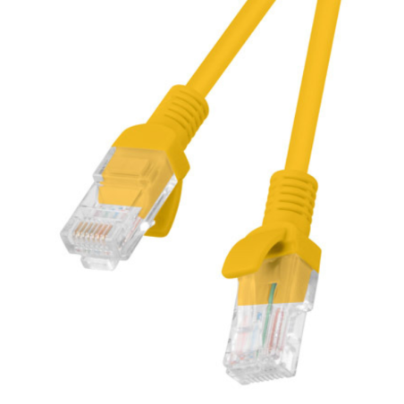 CABLE RED LANBERG LATIGUILLO CAT6 UTP 2M NARANJA FLUKE PASSED