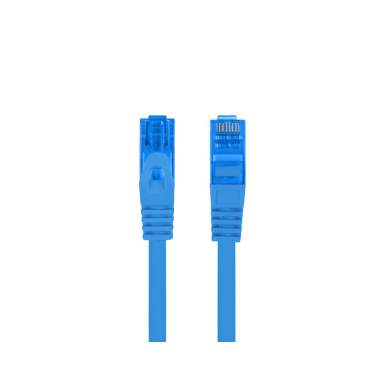 CABLE RED LANBERG LATIGUILLO CAT6A S FTP LSZH CCA 15M AZUL FLUKE PASSED