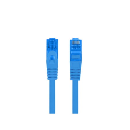 CABLE RED LANBERG LATIGUILLO CAT6A S FTP LSZH CCA 15M AZUL FLUKE PASSED