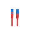CABLE RED LANBERG LATIGUILLO CAT6A S FTP LSZH CCA 5M ROJO FLUKE PASSED
