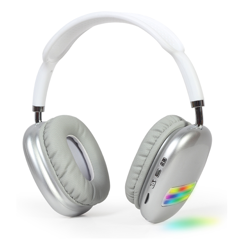 AURICULARES GEMBIRD ESTERO BLUETOOTH CON EFECTO DE LUZ LED BLANCO