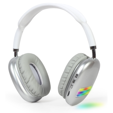 AURICULARES GEMBIRD ESTERO BLUETOOTH CON EFECTO DE LUZ LED BLANCO