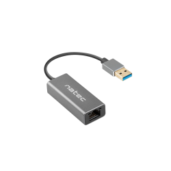 ADAPTADOR NATEC CRICKET USB 30 A ETHERNET RJ45 1GB