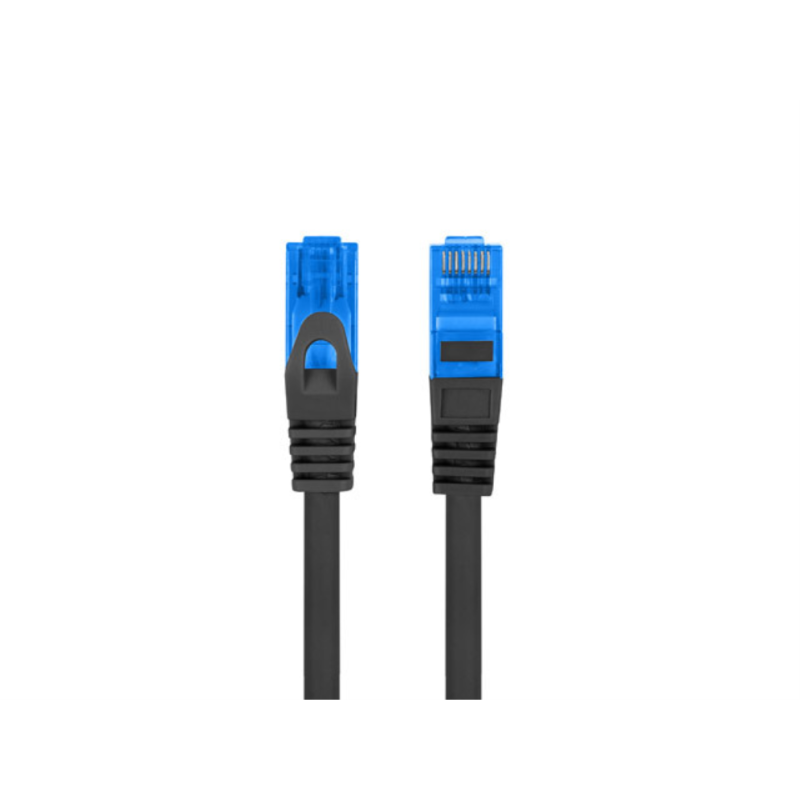 CABLE RED LANBERG LATIGUILLO CAT6A S FTP LSZH CCA 20M NEGRO FLUKE PASSED