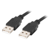 CABLE USB 20 LANBERG MACHO MACHO 1M NEGRO