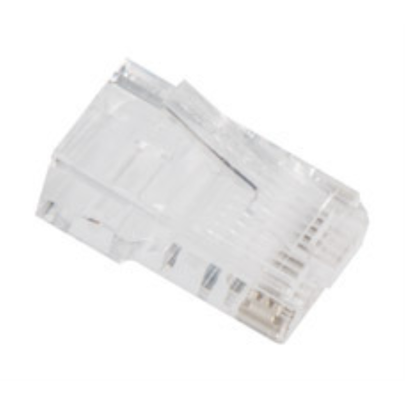 CONECTOR LANBERG CAT6 UTP 8P8C PASS THROUGH TYPE 100PCS