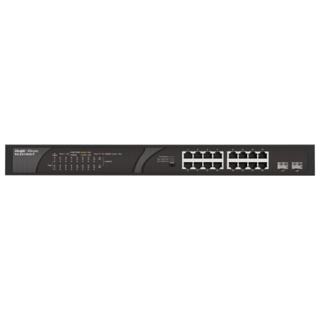 SWITCH RUIJIE REYEE RG ES118GS P GIGALAN 16p SFP 2p POE