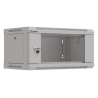 ARMARIO LANBERG MURAL RACK 19 4U 540X350 FLAT PACK GRIS PUERTA CRISTAL