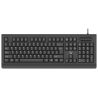 TECLADO EWENT CON LECTOR DNI QWERTY ES USB NEGRO