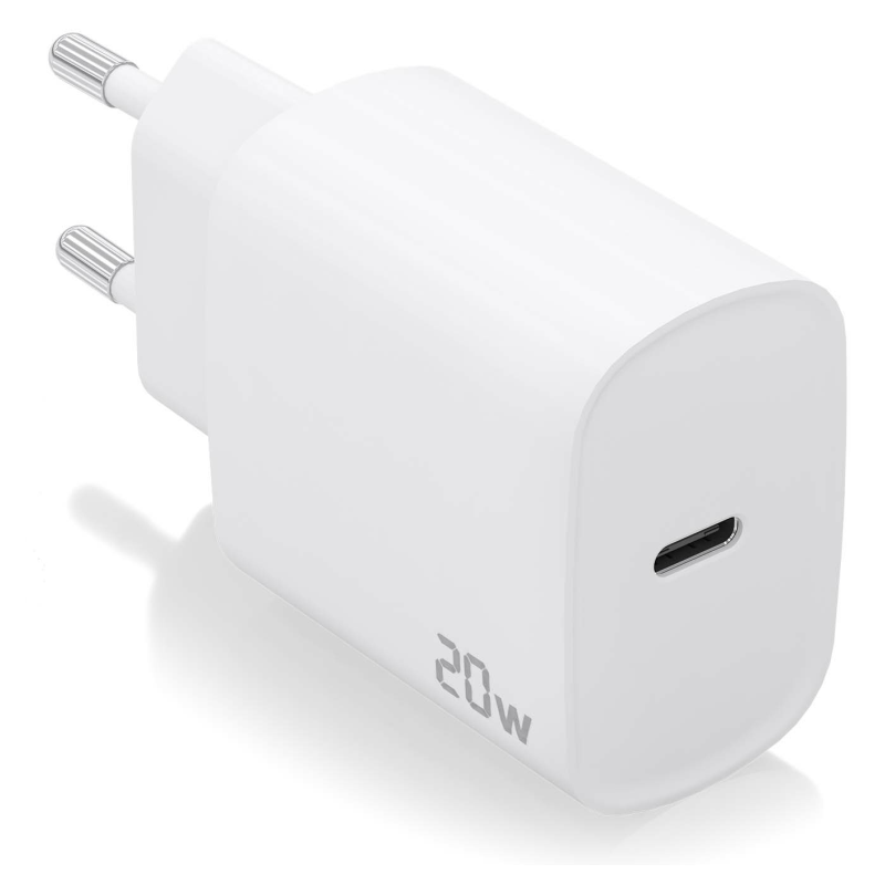 CARGADOR AISENS USB C PD30 1 PUERTO 1XUSB C 20W BLANCO