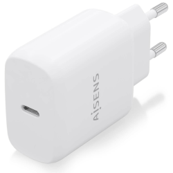 CARGADOR AISENS USB C PD30 1 PUERTO 1XUSB C 25W BLANCO
