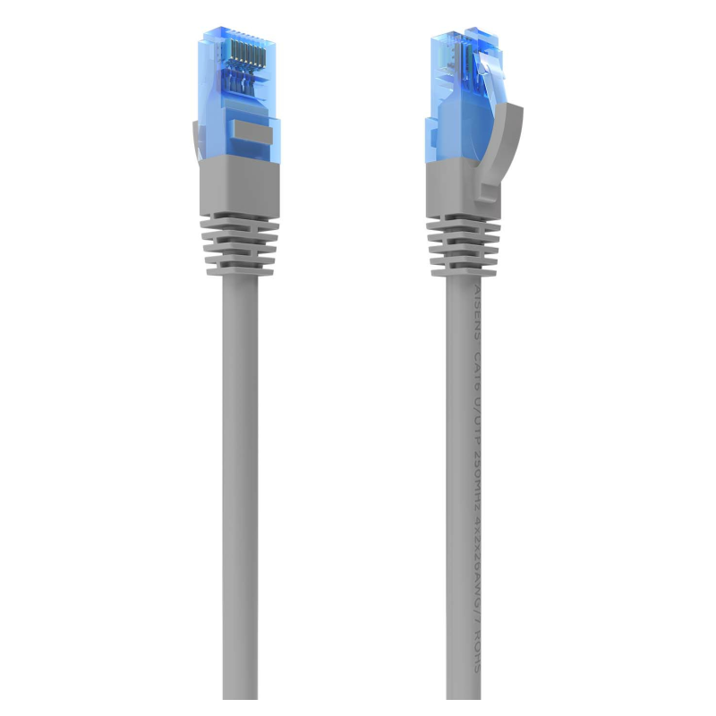 CABLE RED AISENS LATIGUILLO RJ45 CAT6 UTP AWG26 CCA GRIS 30CM