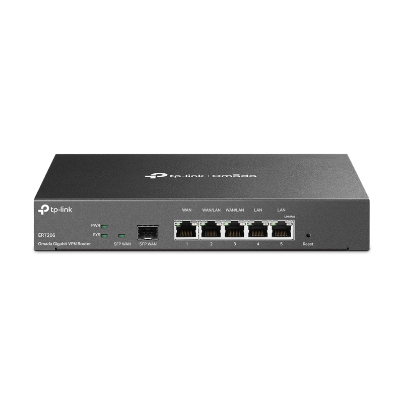 ROUTER TP LINK OMADA TL ER7206 1x1G WAN 2x1G WANLAN 1xSFP WAN