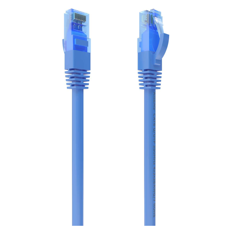 CABLE RED AISENS LATIGUILLO RJ45 CAT6 UTP AWG26 CCA AZUL 25CM