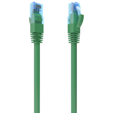 CABLE RED AISENS LATIGUILLO RJ45 CAT6 UTP AWG26 CCA VERDE 25CM
