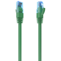 CABLE RED AISENS LATIGUILLO RJ45 CAT6 UTP AWG26 CCA VERDE 30CM