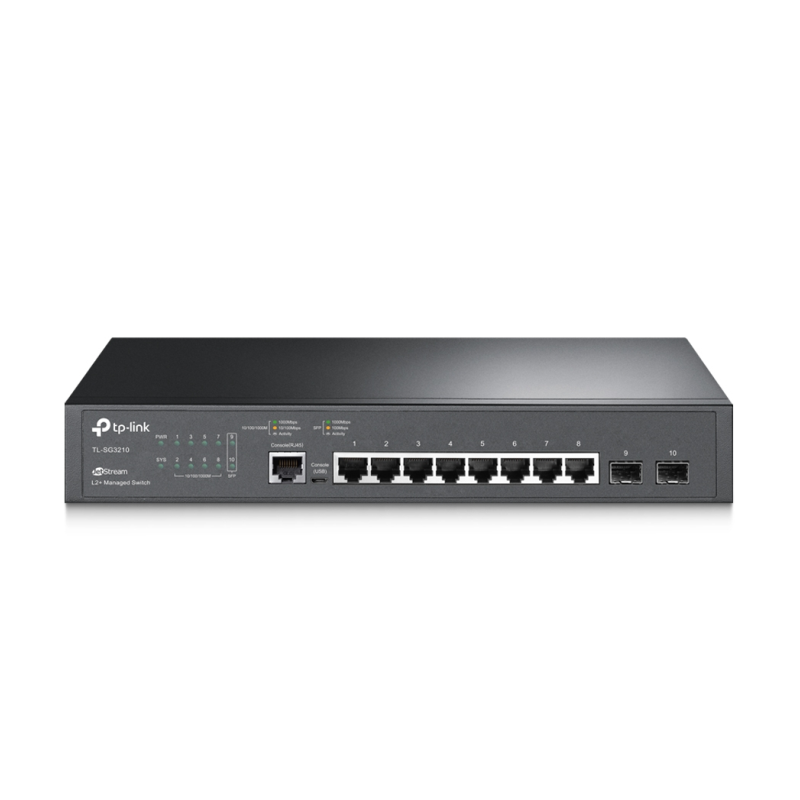 SWITCH TP LINK OMADA TL SG3210 L2 8x1G 2xSFP