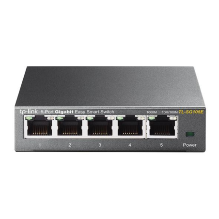 SWITCH TP LINK 5 PORT GIGA EASY SMART