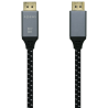 CABLE AISENS DISPLAYPORT V14 8K60HZ DP M DP M GRIS NEGRO 15M