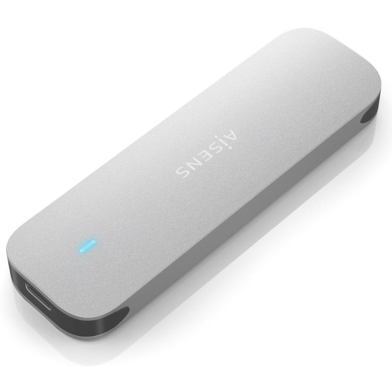CAJA EXTERNA AISENS M2 NGFF ASM2 025SL NVME A USB32 GEN2 PLATA