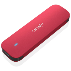CARCASA HDD AISENS ASM2 027RED M2 ROJO