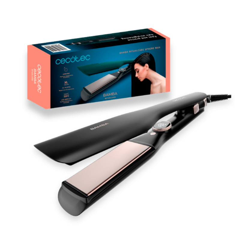 PLANCHA DE PELO CECOTEC BAMBA RITUALCARE SPHERE MAX